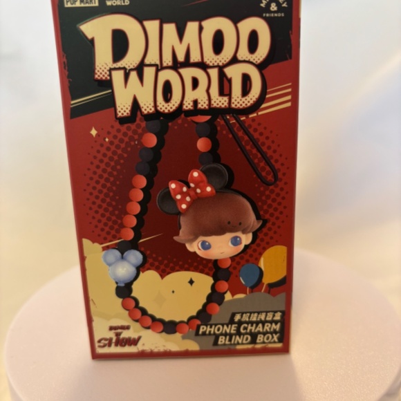 Dimoo World x Disney Pop Mart Phone Charm Blind Box #2 - Picture 1 of 6